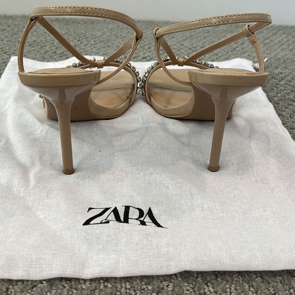 Zara Rhinestone sandal heels - Picture 6 of 6